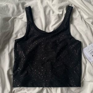 beyond yoga shine crop top NWT